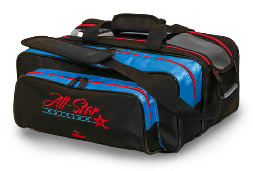 Roto Grip Carryall 2 Ball Tote (Black/Red/Blue)